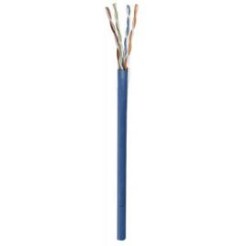Bobina Cable UTP de Red Cat6 Intellinet 100 Cobre Rollo 305 Metros Sólida Color Azul