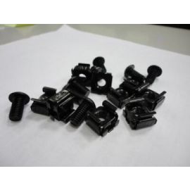 Tornillos M6 Intellinet TueRCA Enjaulada Paquete 20 Juegos Gabinete y Rack