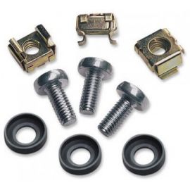 Tornilleria M6 INTELLINET 711081Negro, Gris, Kit de montaje