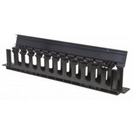Organizador Horizontal Cables Rj45 Red Utp Rack 19 1U Plastico