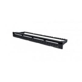 Panel de Parcheo Vacio Modular Intellinet para Jacks RJ45 Keystone 24 Puertos