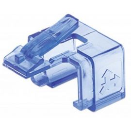 Clip Intellinet para Reparar Plug Modulares RJ45 Color Azul Tansparente Paquete con 50 Piezas