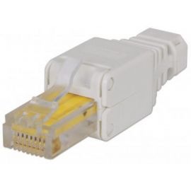 Plug Modular RJ45 Intellinet UTP Cat6 para Crimpear sin Herramienta