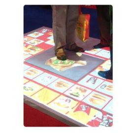 Piso Interactivo Multimedia Screens JC-FLOOR, Si, Color blanco