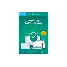 Esd Kaspersky Total Security, 5 Usuarios, Multidispositivos, 1 Años, 2 Cuenta /Descarga Digital