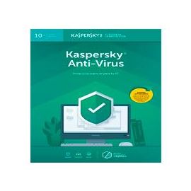 Esd Kaspersky Anti-Virus, 10 Usuarios, 2 Año, Descarga Digital