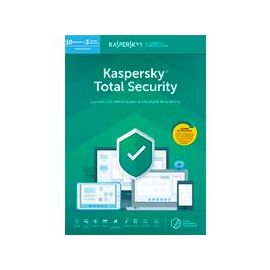 Esd Kaspersky Total Security, 10 Usuario, Multidispositivo, 3 Cuentas, 2 Años, Descarga Digital