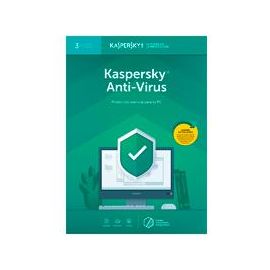 Esd Kaspersky Anti-Virus, 3 Usuarios, 3 Años, Descarga Digital