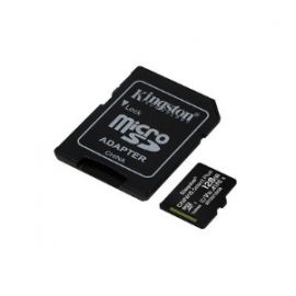 Kingston 128Gb Micsdxc Canvas Select Plus 100R A1 C10 Card + Adp