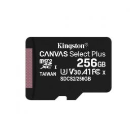 Kingston 256Gb Micsdxc Canvas Select Plus C10 Single Pack W/O Adp
