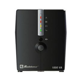 No-Break KOBLENZ 10017 USB/R - 1000 VA, 500 W, 1 h, Negro, Hogar y Oficina