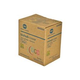 Toner Konica Minolta Amarillo. Modelo Bizhub C3100P Rendimiento 6000 Impresiones al 5 de Cobertura