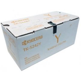 Toner KYOCERA TK-5242Y, 3000 páginas, Amarillo, ECOSYS P5026cdw