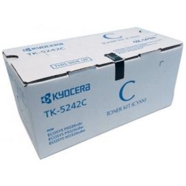 Toner KYOCERA TK-5242C, 3000 páginas, Cian, ECOSYS P5026cdw