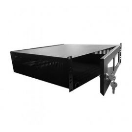 Gabinete para DVR LACES LA300GDVR3, Negro, Montado en la pared, 3UR, 5,4 kg