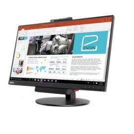 Monitor Lenovo Tiny-in-One 24 Generación 3 LENOVO 10QXPAR1US23.8 pulgadas, 250 cd / m², 1920 x 1080 Pixeles, 14 ms, Negro