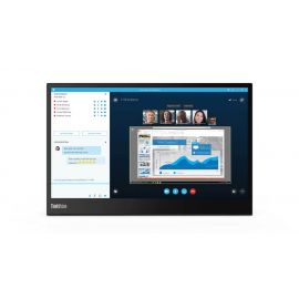 Lenovo ThinkVision M14 35.6 cm (14") 1920 x 1080 Pixeles Full HD LED Negro