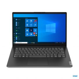 Lenovo V V14 N4500 Computadora portátil 35.6 cm (14") HD Intel® Celeron® N 4 GB DDR4-SDRAM 128 GB SSD Wi-Fi 5 (802.11ac) Windows 11 Home Negro