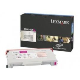Cartucho tóner LEXMARK6600 páginas, Magenta, Laser, Color blanco