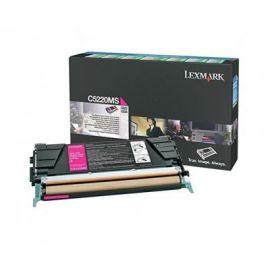 Cartucho tóner LEXMARK3000 páginas, Magenta, Laser