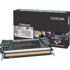 Cartucho tóner LEXMARK12000 páginas, Negro, Laser, Negro