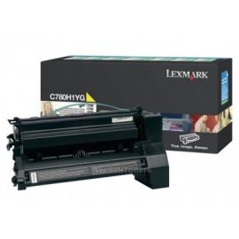 Cartucho tóner LEXMARK10000 páginas, Amarillo, Laser, Negro