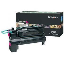 Cartucho tóner LEXMARK20000 páginas, magenta, Laser, Negro