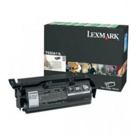 Toner Láser Lexmark, Color Negro, Rendimiento Estándar, T650A11L, hasta 7,000 Paginas, 5% de Cobertura, P/Modelos: T656Dne, T650N, T652Dn, T654Dn