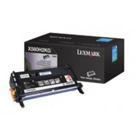 Toner Láser Lexmark Color Negro, Alto Rendimiento, X560H2Kg, hasta 10,000 Paginas, 5% de Cobertura, para Modelos: X560