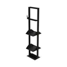 Kit de Rack Estándar 19", 45 UR con 2 Charolas  y PDU (8 tomas). Ideal para UPS y Servidores tipo Torre.