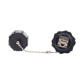 Jack Industrial RJ45 Categoría 6 Blindado, IP67 (Waterproof)