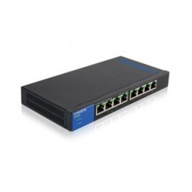 Switch Linksys Lgs108P 8 Puertos Gigabit con 4 Puertos PoE 30 Watts Por Puerto Qos
