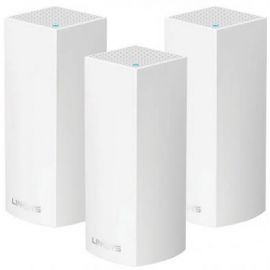 Router Mesh Velop Linksys Whw0303 Sistema Modular AC en Malla /Tribanda, 3 en 1 Access Point/Router/Extensor 3 Piezas