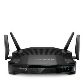 Router Gamer LINKSYS WRT32XB3200 Mbit/s, Doble banda, 2.4 GHz / 5 GHz, Externo, 4, Negro