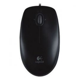 Mouse Logitech M100 Negro Óptico Alambrico USB PC/Mac