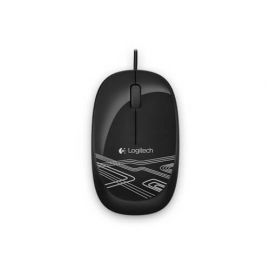 Mouse LOGITECH M105Negro, 3 botones, USB, Óptico