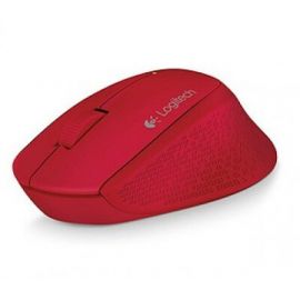 Mouse Logitech M280 Rojo Optico Inalambrico