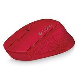 Mouse LOGITECH M280Rojo, 3 botones, USB, Óptico, 1000 DPI