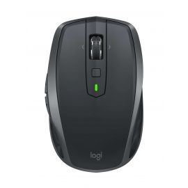 Mouse LOGITECH MX ANYWHERE 2SNegro, 7 botones, RF inalámbrico + Bluetooth, 4000 DPI