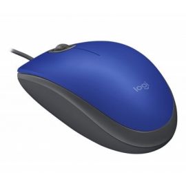 Mouse Logitech M110 Silent Blue Alambrico