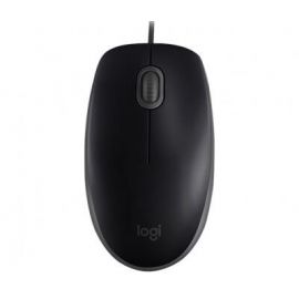 Mouse Logitech M110 Silent Black Alambrico