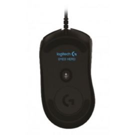Mouse Logitech. G403 Prodigy LOGITECH 910-005631, Negro, 6 botones, Alámbrico, Sensor Hero 16K, 16000 DPI