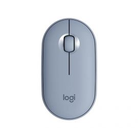 Mouse Logitech M350 Blue Grey Inalámbrico Receptor Usb Y Bluetooth  Pc/Mac/Chrome/Linux/Android/Ipados
