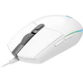 Mouse LOGITECH G203 - USB, Juego, 200-8.000 dpi, Color blanco