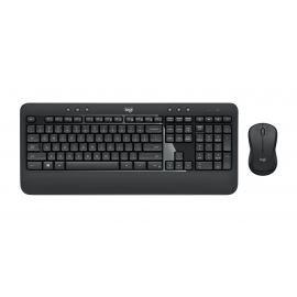 Logitech MK540 Advanced teclado Ratón incluido RF inalámbrico Negro, Blanco
