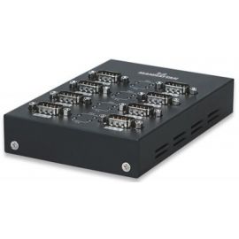 Convertidor USB a Serial MANHATTAN 151054Macho/hembra, Negro
