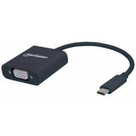 Cable Adaptador Convertidor Usb-C 3.1 A Vga Hd15 Macho-Hembra