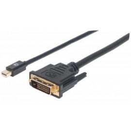 Cable Displayport Mini MANHATTAN 152150Mini DisplayPort, DVI-D, Negro