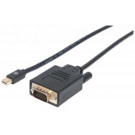 Cable Displayport Mini MANHATTAN 1521671, 8 m, Mini DisplayPort, Negro