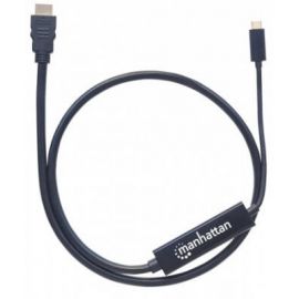 Cable Convertidor Manhattan USB-C 3.1 a HDMI 1.0M 4K Macho-Macho